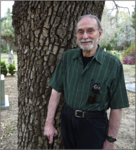 Dr. Fay with his tree